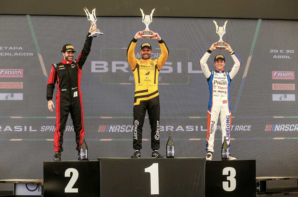 NASCAR Brasil: Alex Seid conquista top 5 na corrida 1 em Goiânia